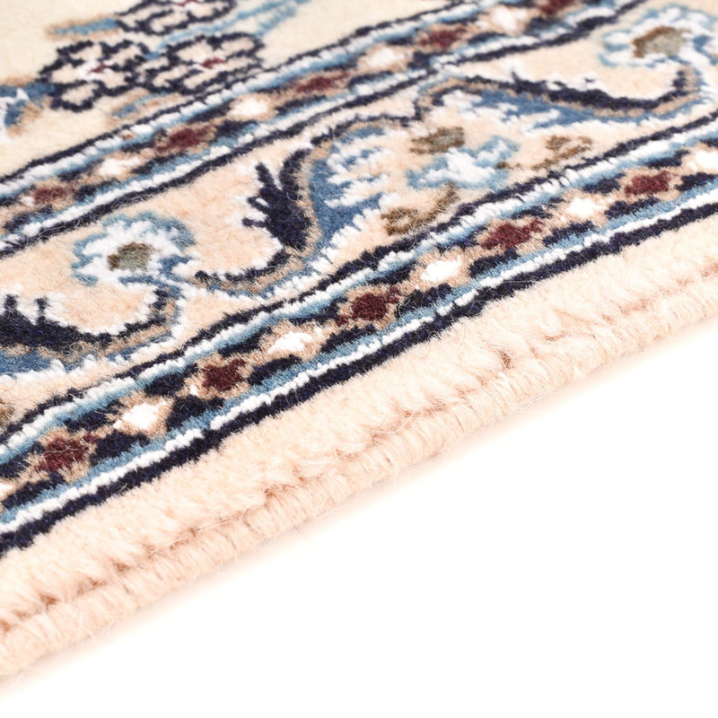 Løber Persisk tæppe - Nain - Royal - 195 x 57 cm - creme