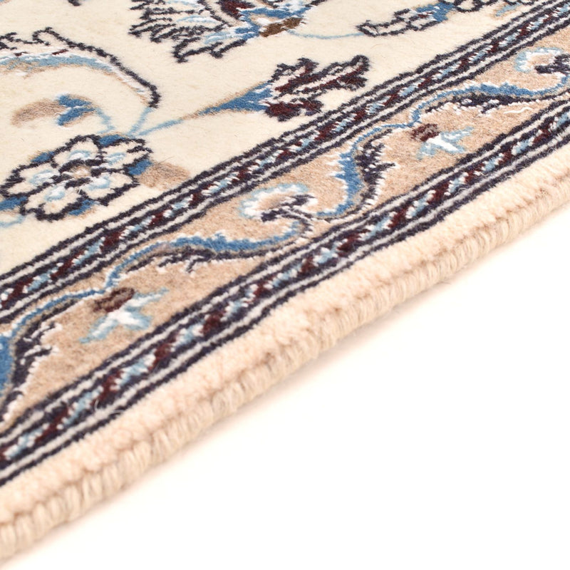 Løber Persisk tæppe - Nain - Royal - 202 x 63 cm - creme