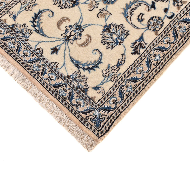 Løber Persisk tæppe - Nain - Royal - 190 x 59 cm - creme