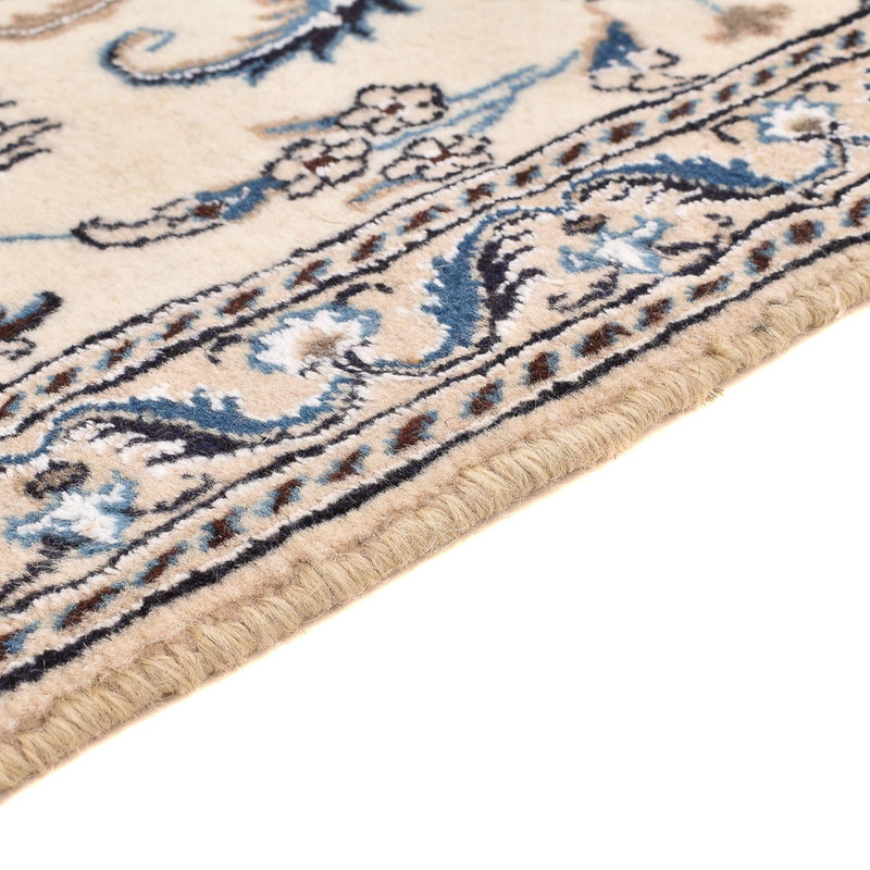Løber Persisk tæppe - Nain - Royal - 190 x 59 cm - creme