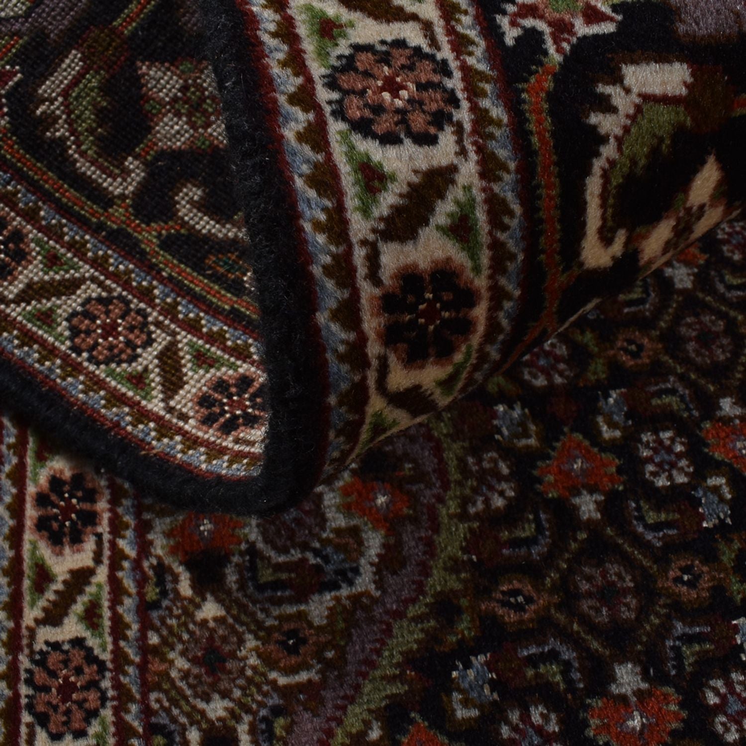 Persisk tæppe - Tabriz - Royal - 205 x 153 cm - mørkebrun