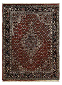 Persisk tæppe - Tabriz - Royal - 200 x 150 cm - mørkerød