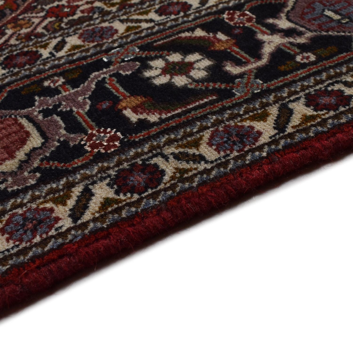 Persisk tæppe - Tabriz - Royal - 200 x 150 cm - mørkerød