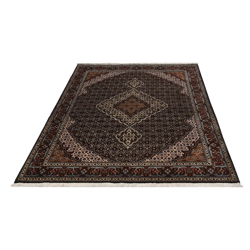 Persisk tæppe - Tabriz - Royal - 207 x 154 cm - antracit