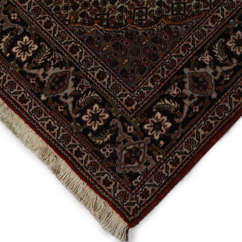 Persisk tæppe - Tabriz - Royal - 204 x 150 cm - mørkerød