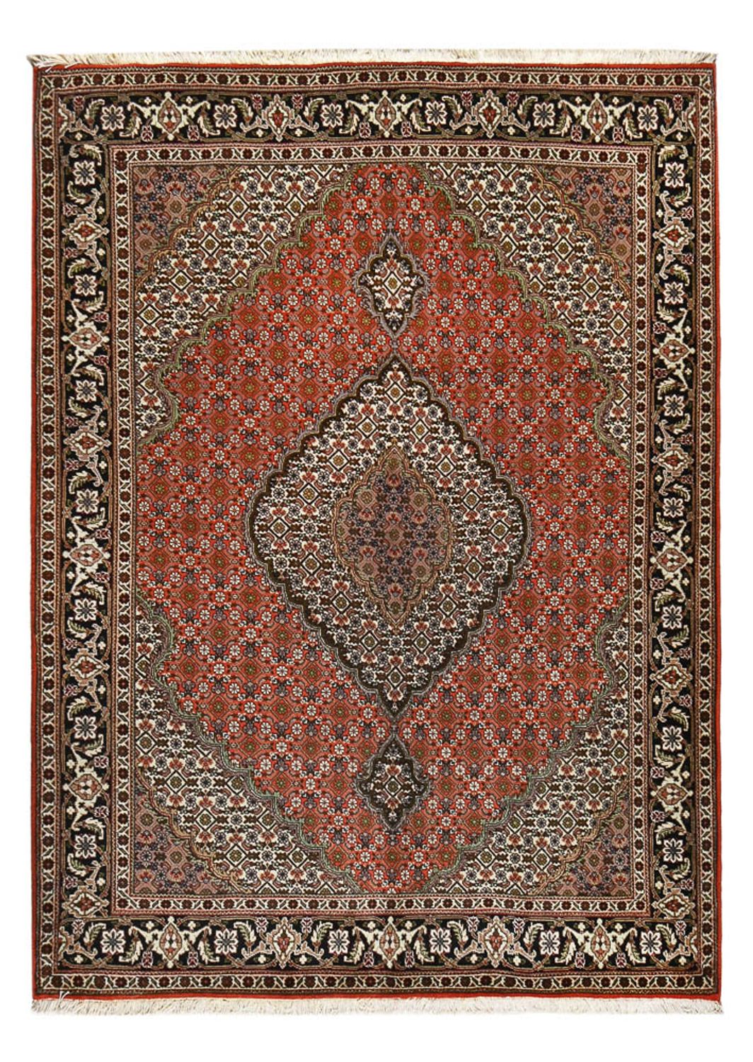 Persisk tæppe - Tabriz - Royal - 205 x 154 cm - flerfarvet