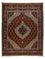 Persisk tæppe - Tabriz - Royal - 200 x 155 cm - mørkerød