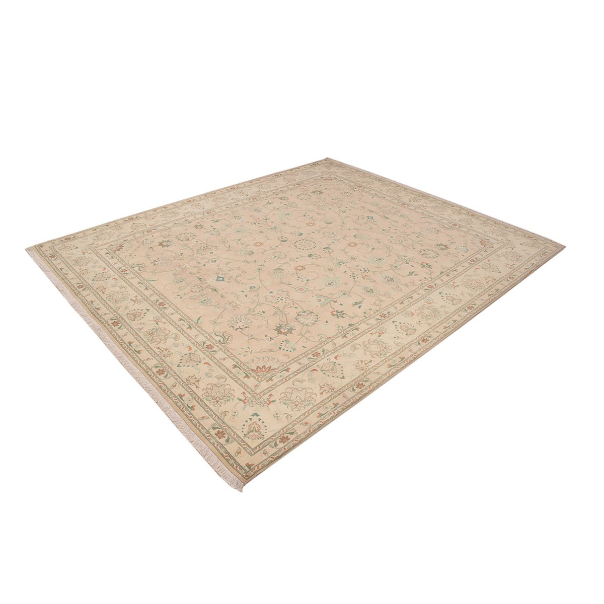 Persisk tæppe - Tabriz - Royal - 300 x 250 cm - beige