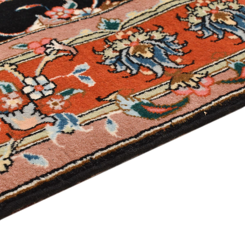 Persisk tæppe - Tabriz - Royal - 150 x 102 cm - mørkeblå