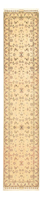 Løber Persisk tæppe - Tabriz - Royal - 378 x 78 cm - beige