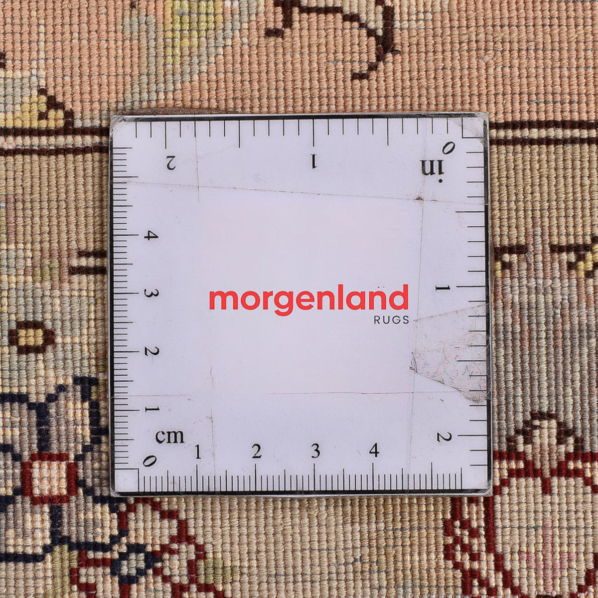 Løber Persisk tæppe - Tabriz - Royal - 378 x 78 cm - beige