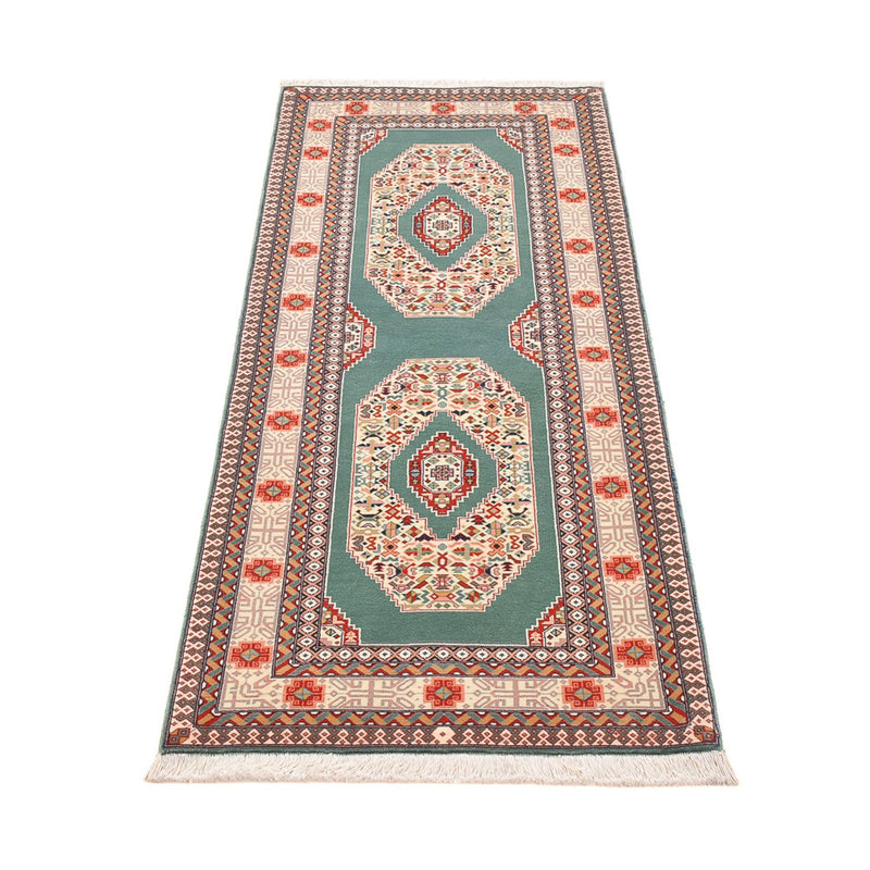 Løber Persisk tæppe - Tabriz - Royal - 192 x 70 cm - flerfarvet