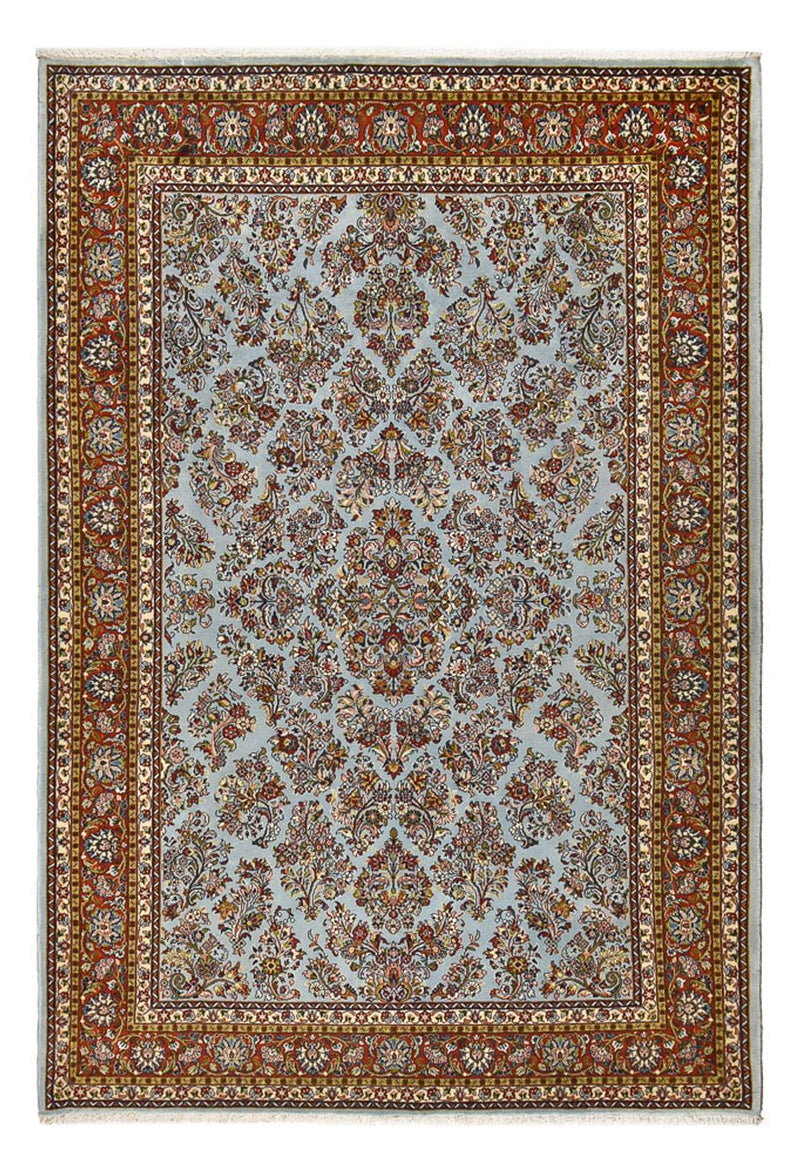 Persisk tæppe - Classic - 300 x 205 cm - lyseblå