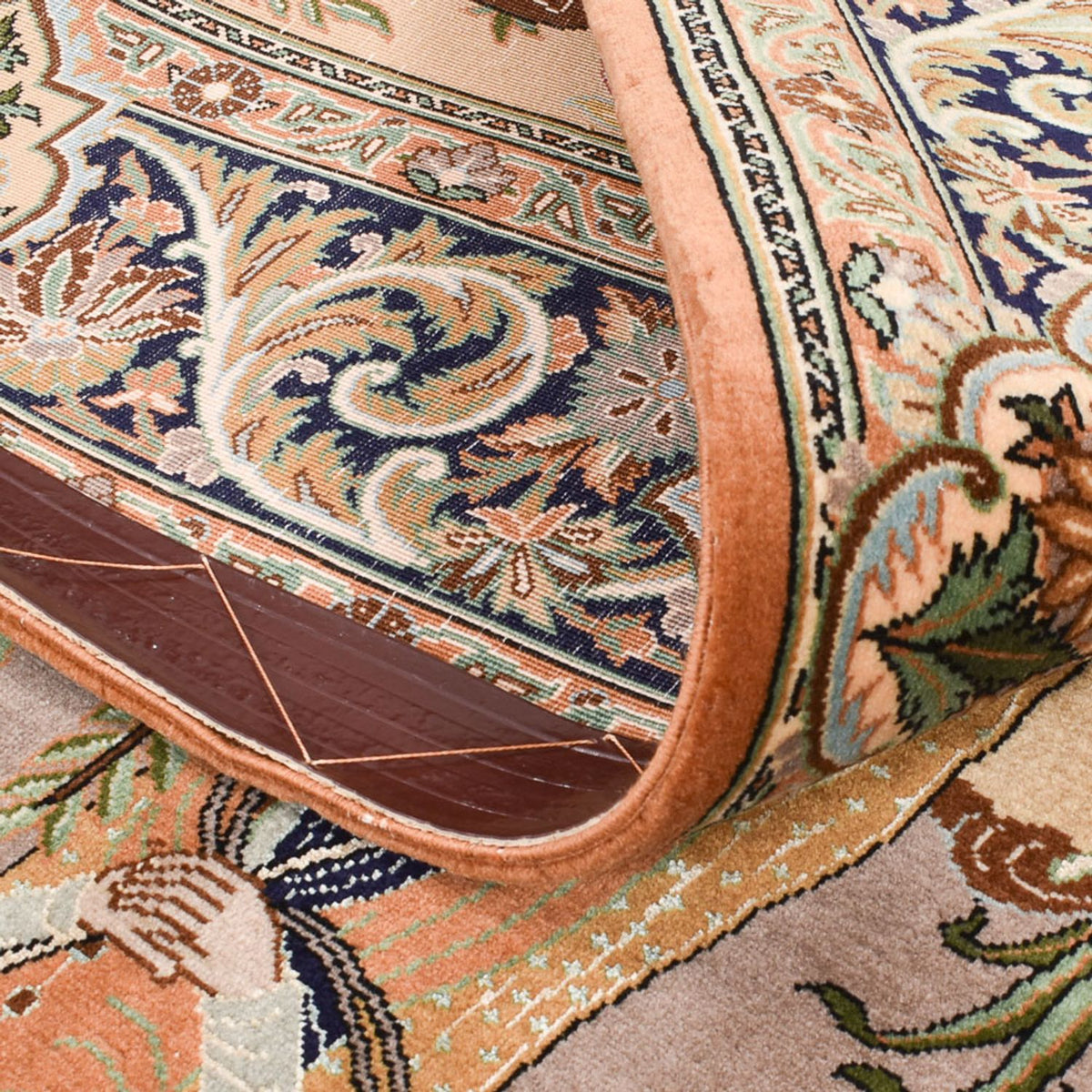 Persisk tæppe - Ghom - Royal - 220 x 138 cm - flerfarvet