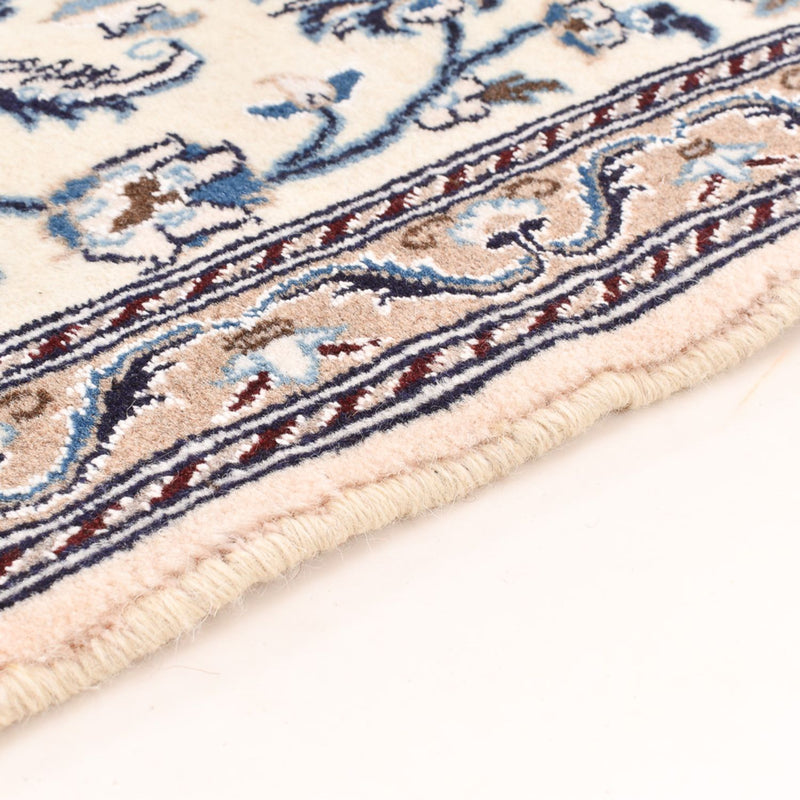 Løber Persisk tæppe - Nain - Royal - 195 x 60 cm - creme
