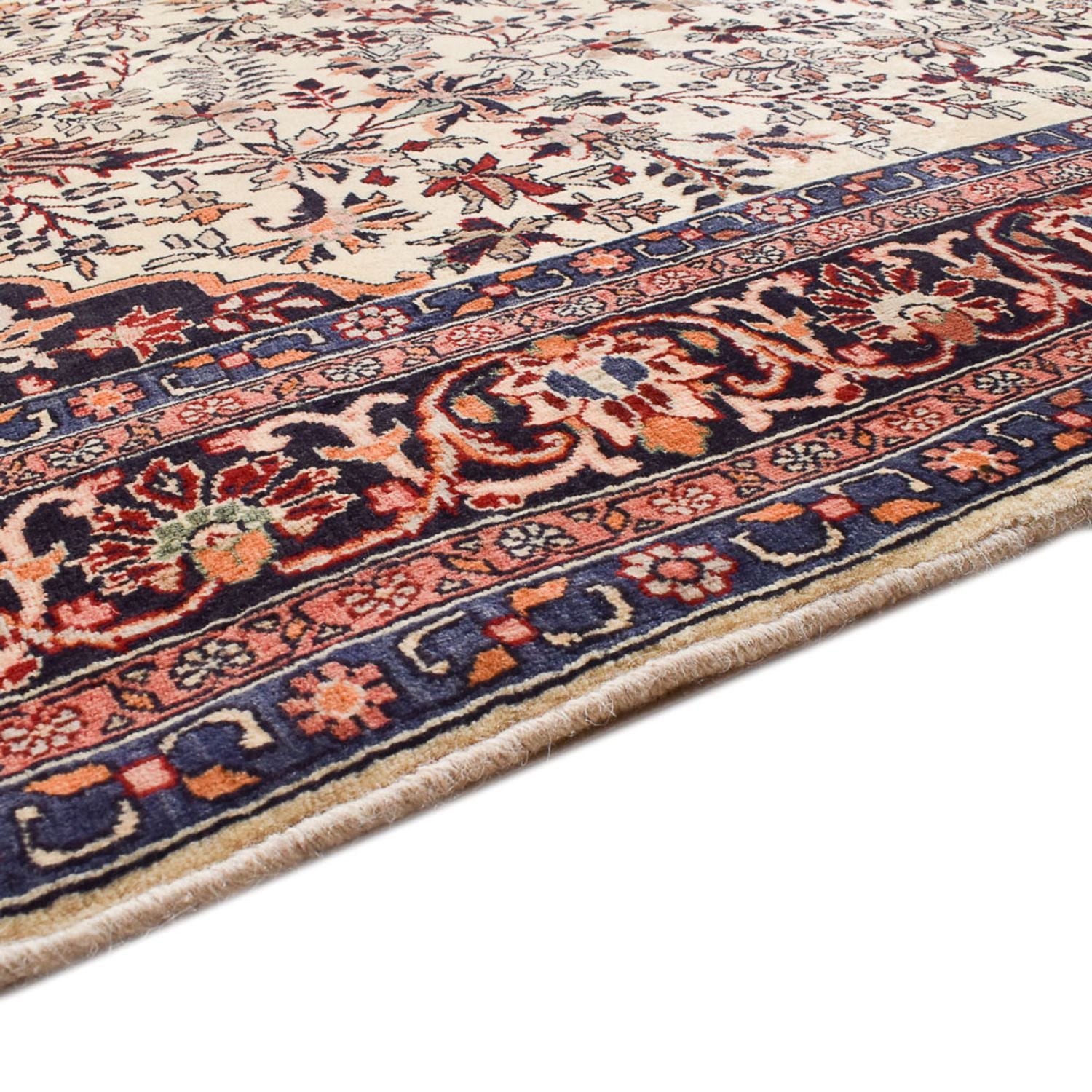 Persisk tæppe - Bijar - 300 x 217 cm - beige