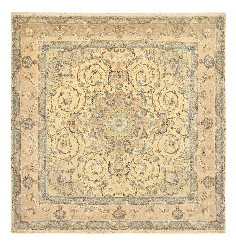 Persisk tæppe - Tabriz - Royal - 267 x 251 cm - sand