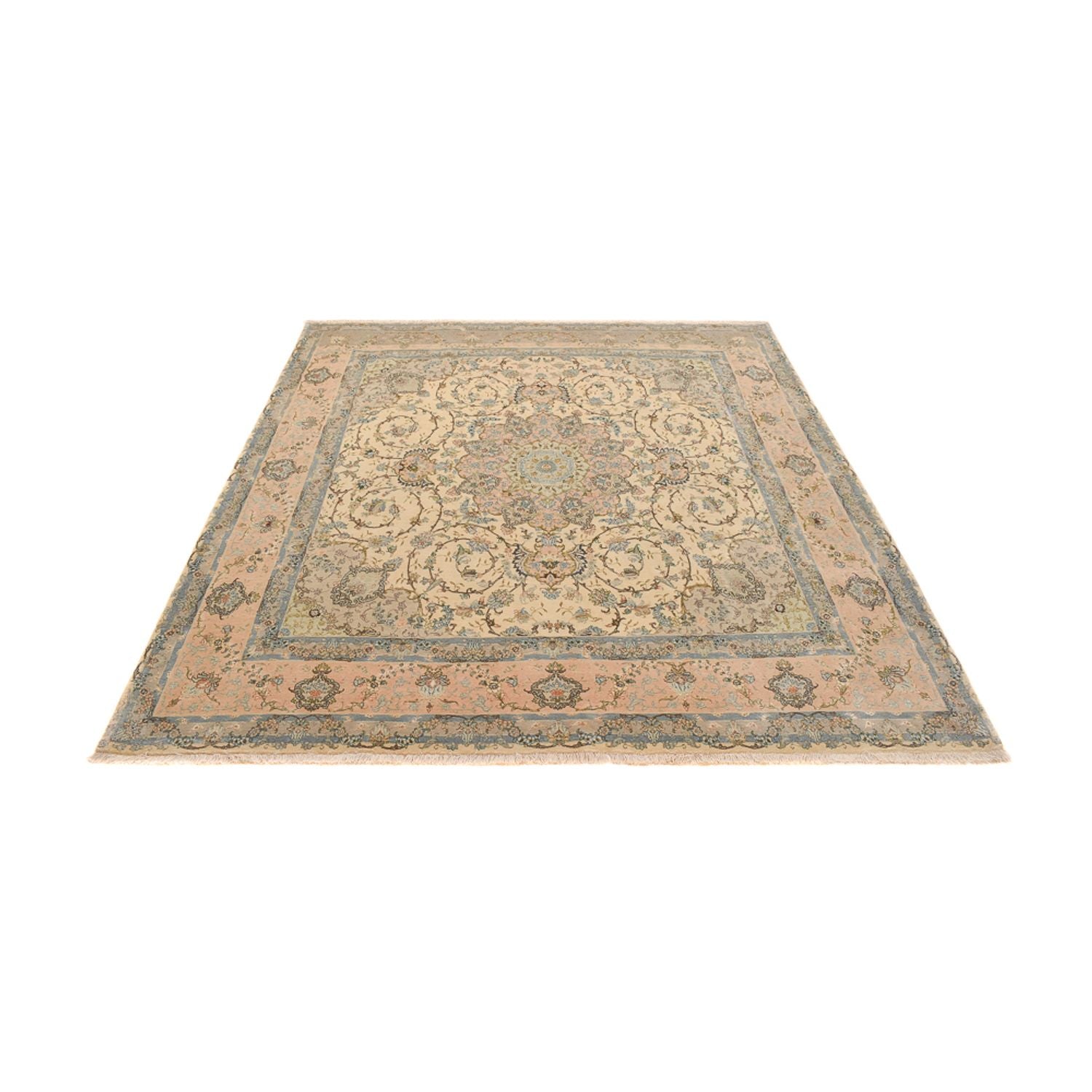 Persisk tæppe - Tabriz - Royal - 267 x 251 cm - sand