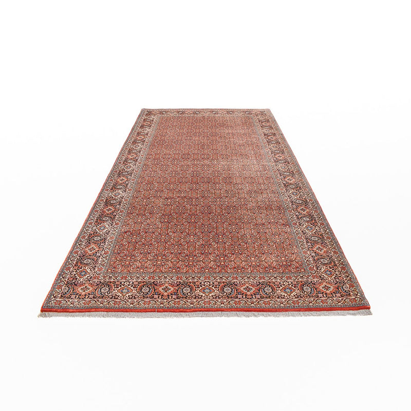 Persisk tæppe - Bijar særlig form  - 398 x 205 cm - rust