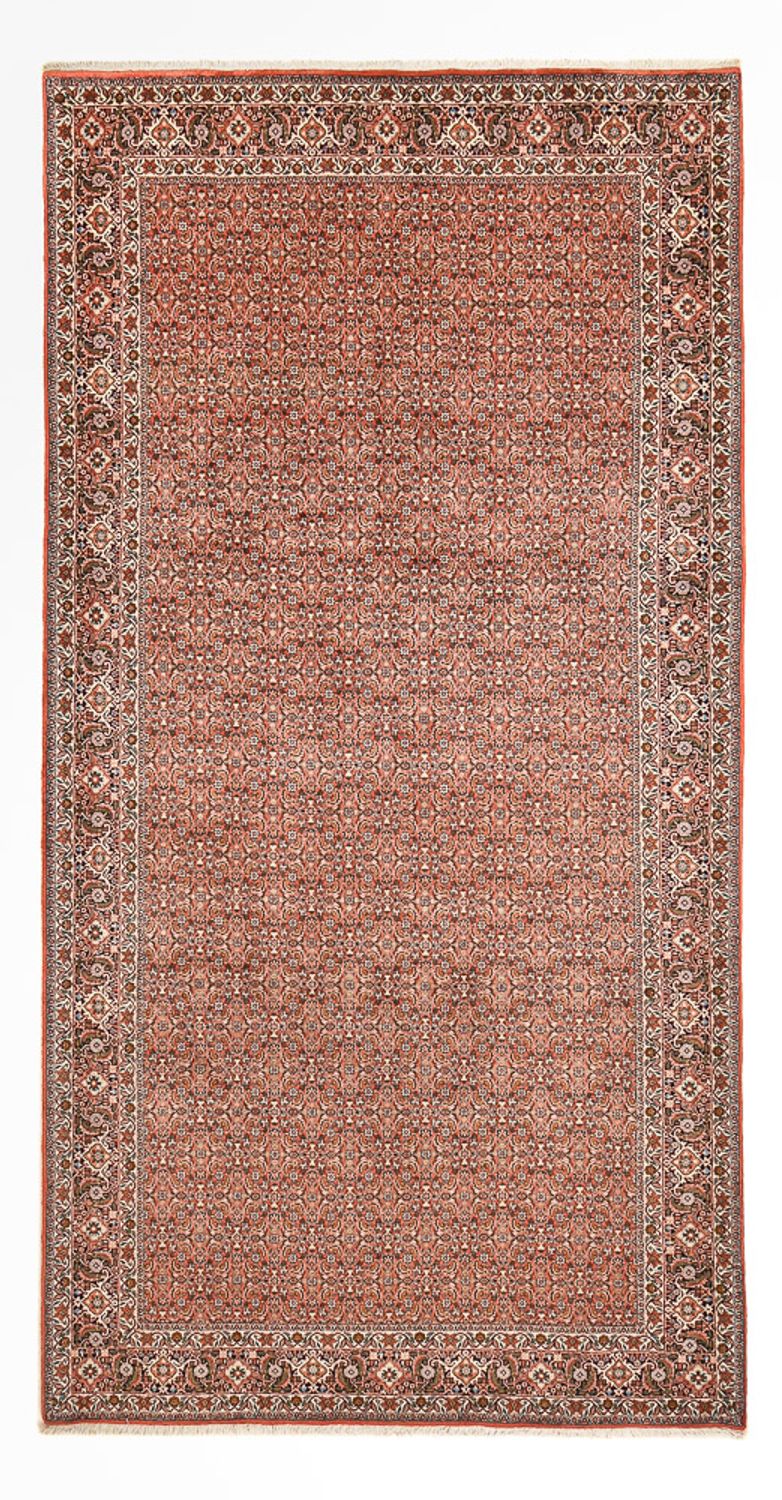 Persisk tæppe - Bijar særlig form  - 393 x 205 cm - rust