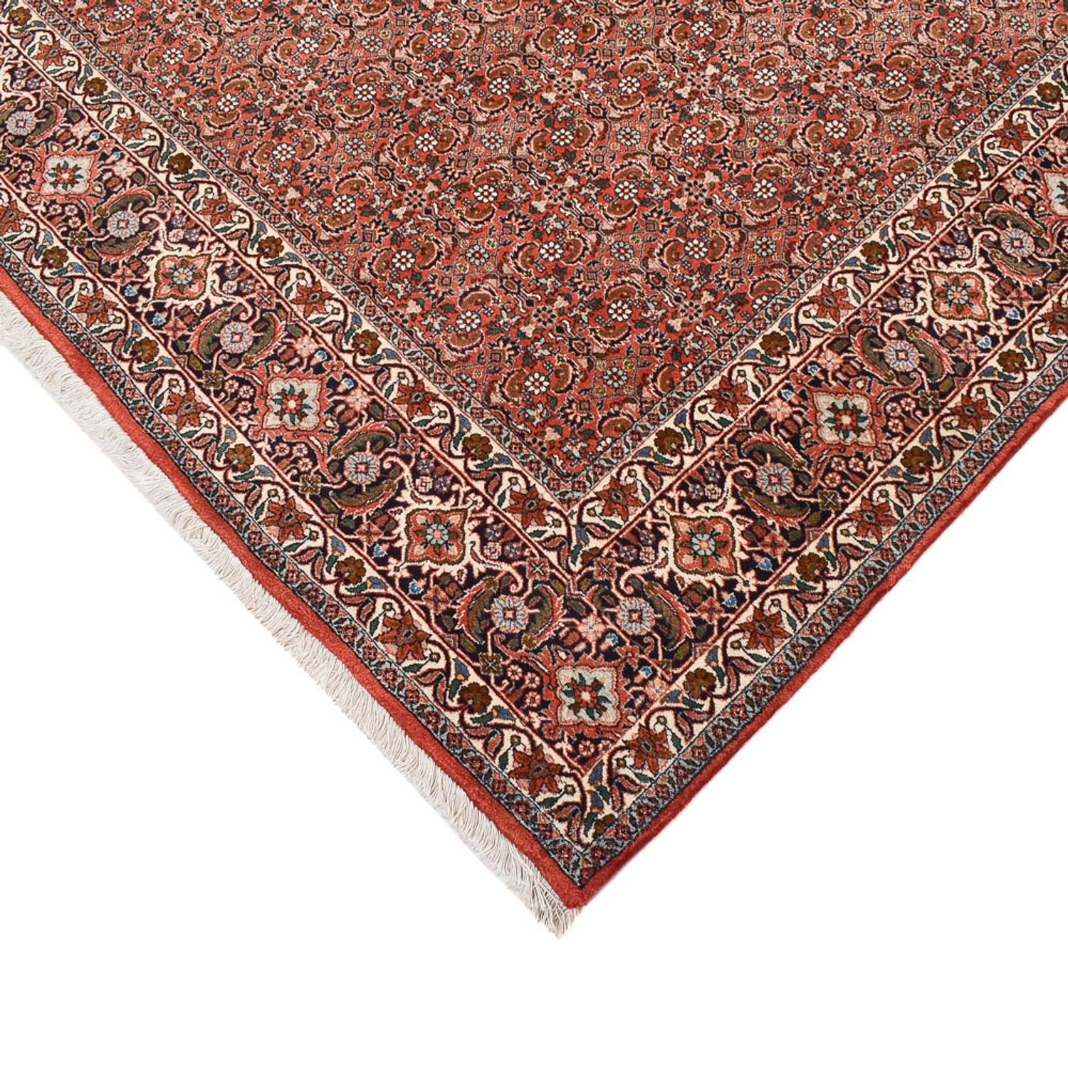 Persisk tæppe - Bijar særlig form  - 393 x 205 cm - rust