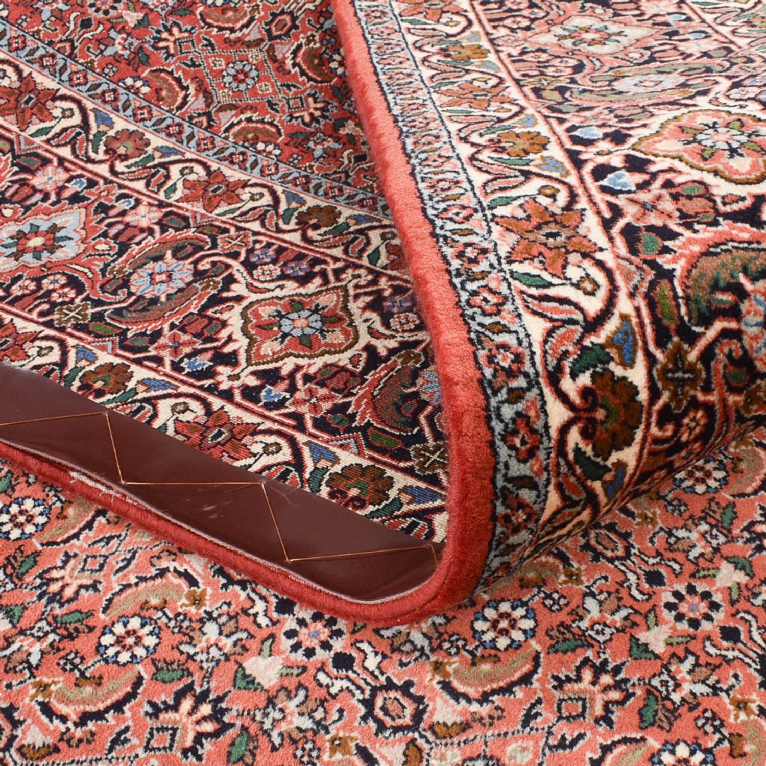Persisk tæppe - Bijar særlig form  - 393 x 205 cm - rust