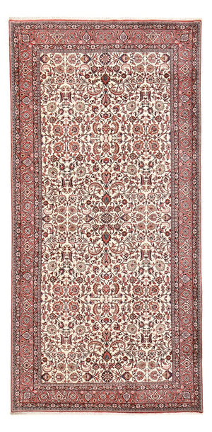 Løber Persisk tæppe - Bijar - 417 x 204 cm - rust