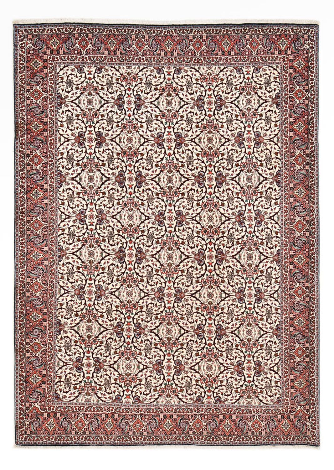 Persisk tæppe - Bijar - 350 x 254 cm - rust