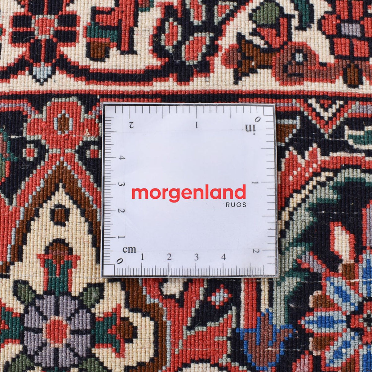 Persisk tæppe - Bijar - 350 x 254 cm - rust