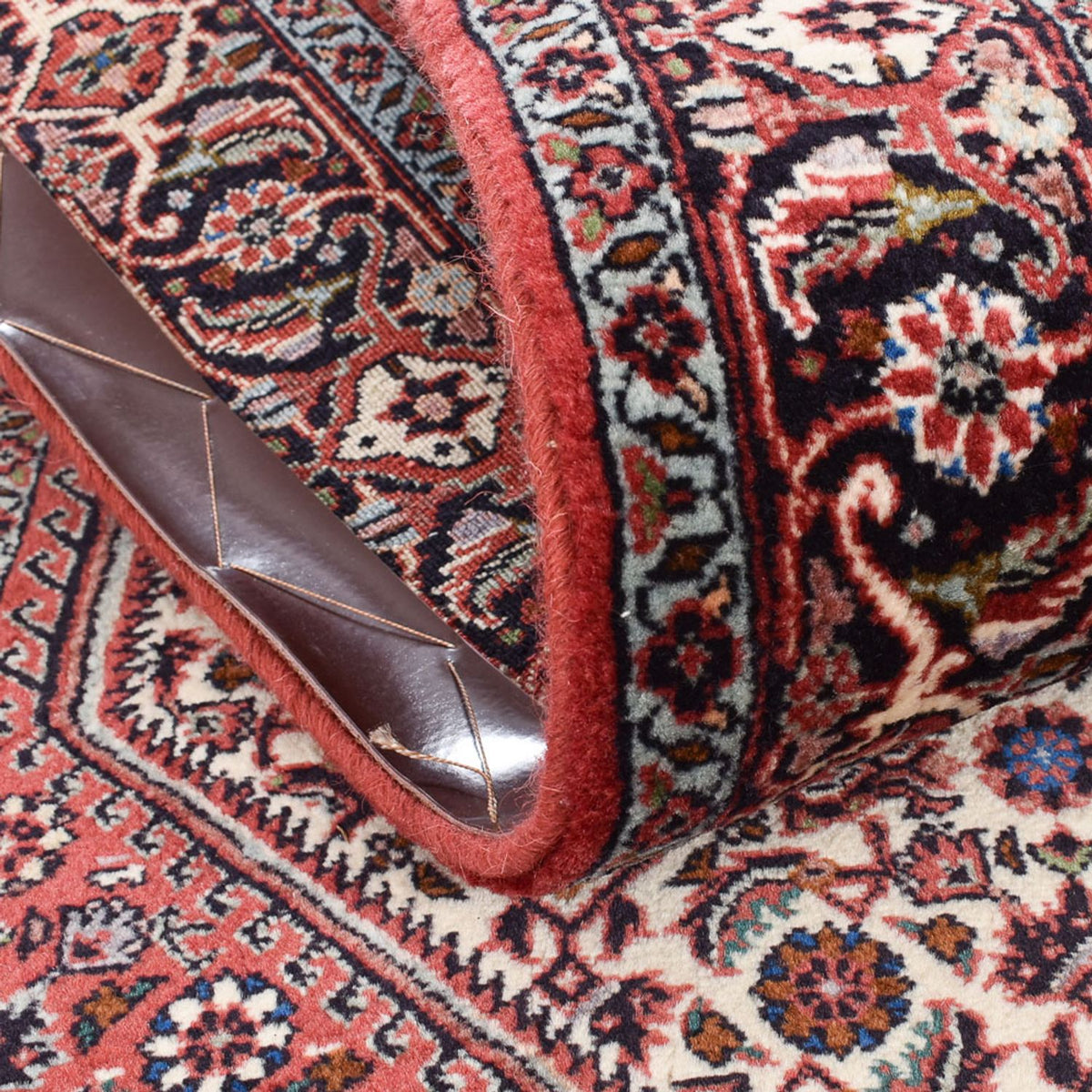 Løber Persisk tæppe - Bijar - 397 x 80 cm - terrakotta