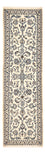Løber Persisk tæppe - Nain - Royal - 209 x 64 cm - creme
