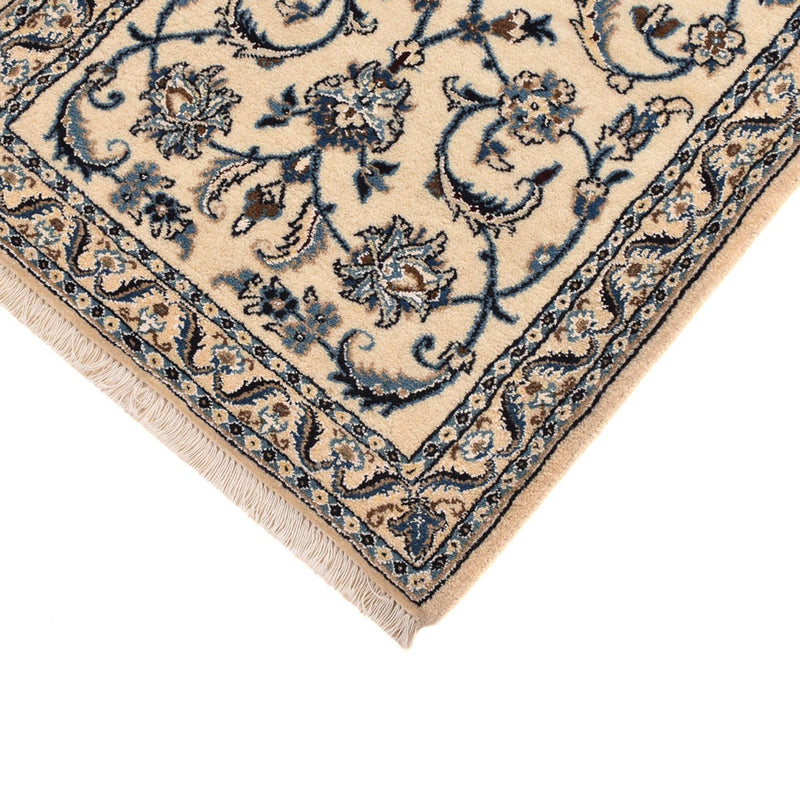 Løber Persisk tæppe - Nain - Royal - 209 x 64 cm - creme