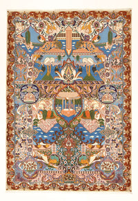 Persisk tæppe - Classic - 294 x 201 cm - flerfarvet