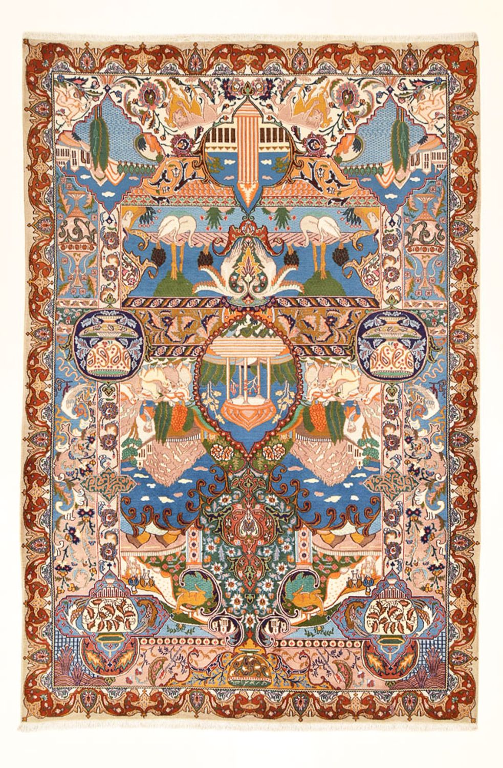 Persisk tæppe - Classic - 302 x 201 cm - flerfarvet