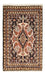 Persisk tæppe - Bijar - 70 x 50 cm - mørk beige