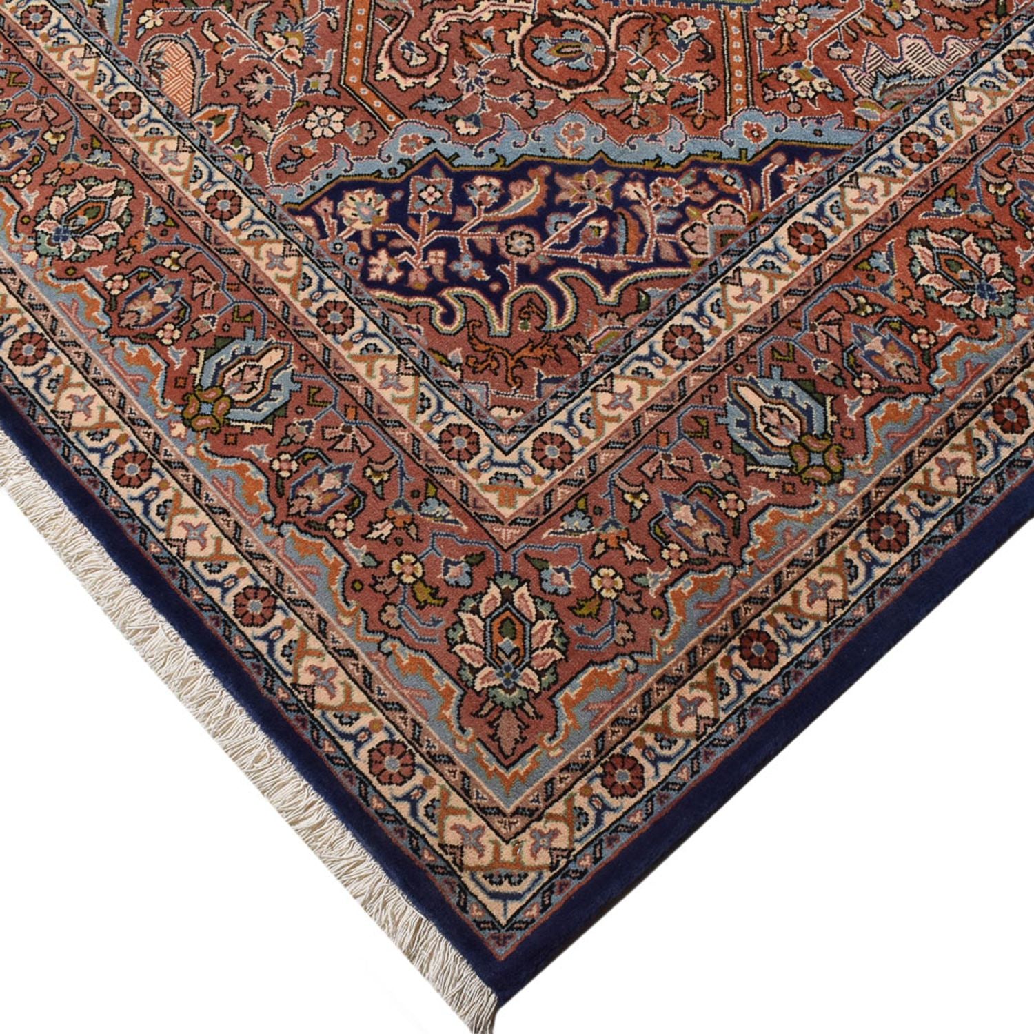 Persisk tæppe - Keshan - 305 x 215 cm - rust