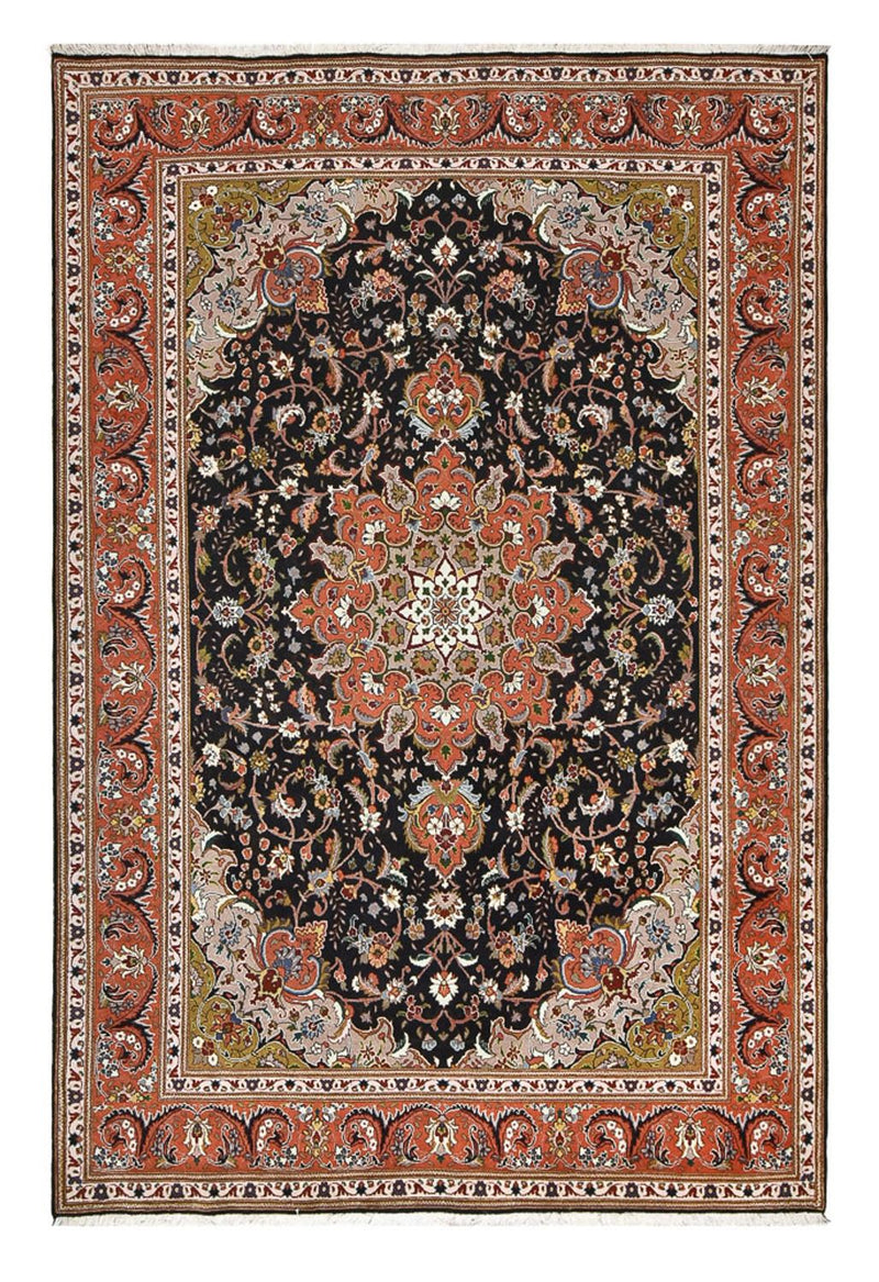 Persisk tæppe - Tabriz - Royal - 305 x 203 cm - antracit