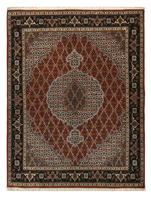 Persisk tæppe - Tabriz - Royal - 198 x 151 cm - lysrød