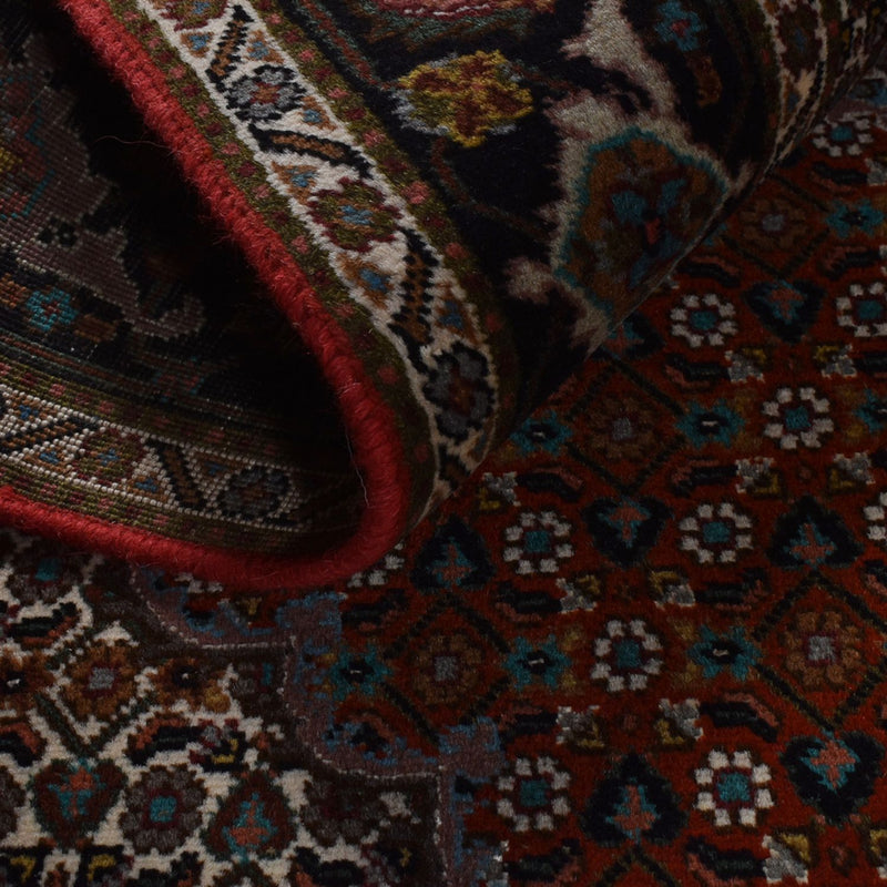 Persisk tæppe - Tabriz - Royal - 198 x 151 cm - lysrød