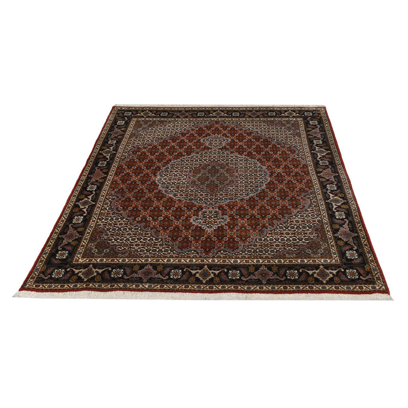 Persisk tæppe - Tabriz - Royal - 198 x 151 cm - lysrød
