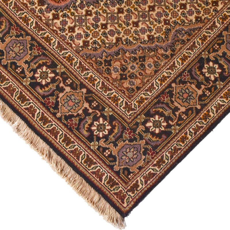 Persisk tæppe - Tabriz - Royal - 210 x 151 cm - mørkebrun