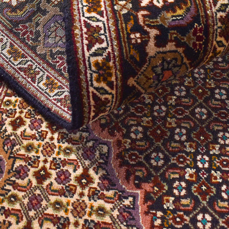 Persisk tæppe - Tabriz - Royal - 210 x 151 cm - mørkebrun