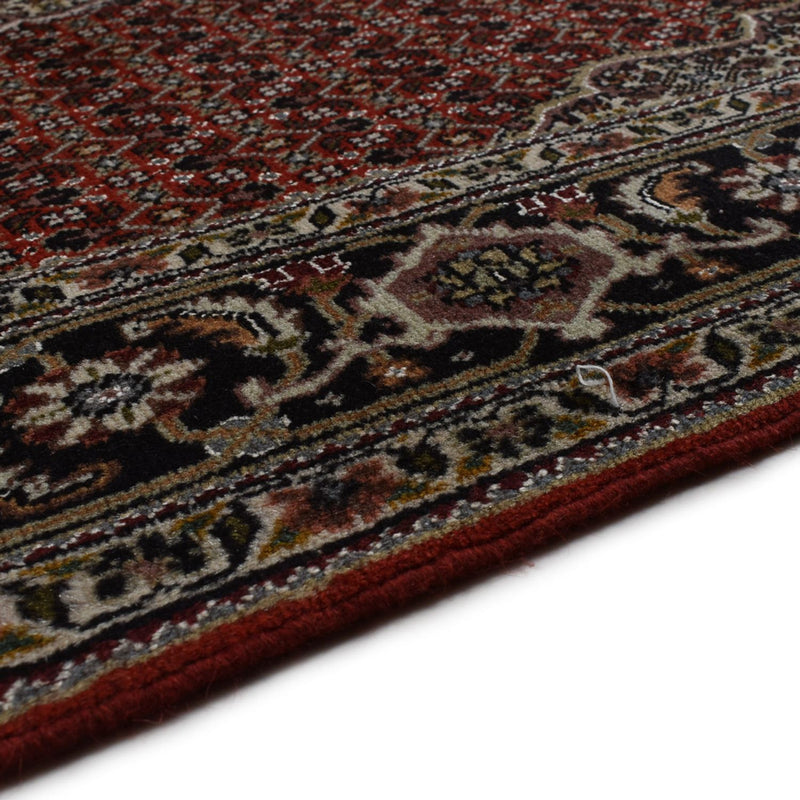 Persisk tæppe - Tabriz - Royal - 202 x 154 cm - mørkerød