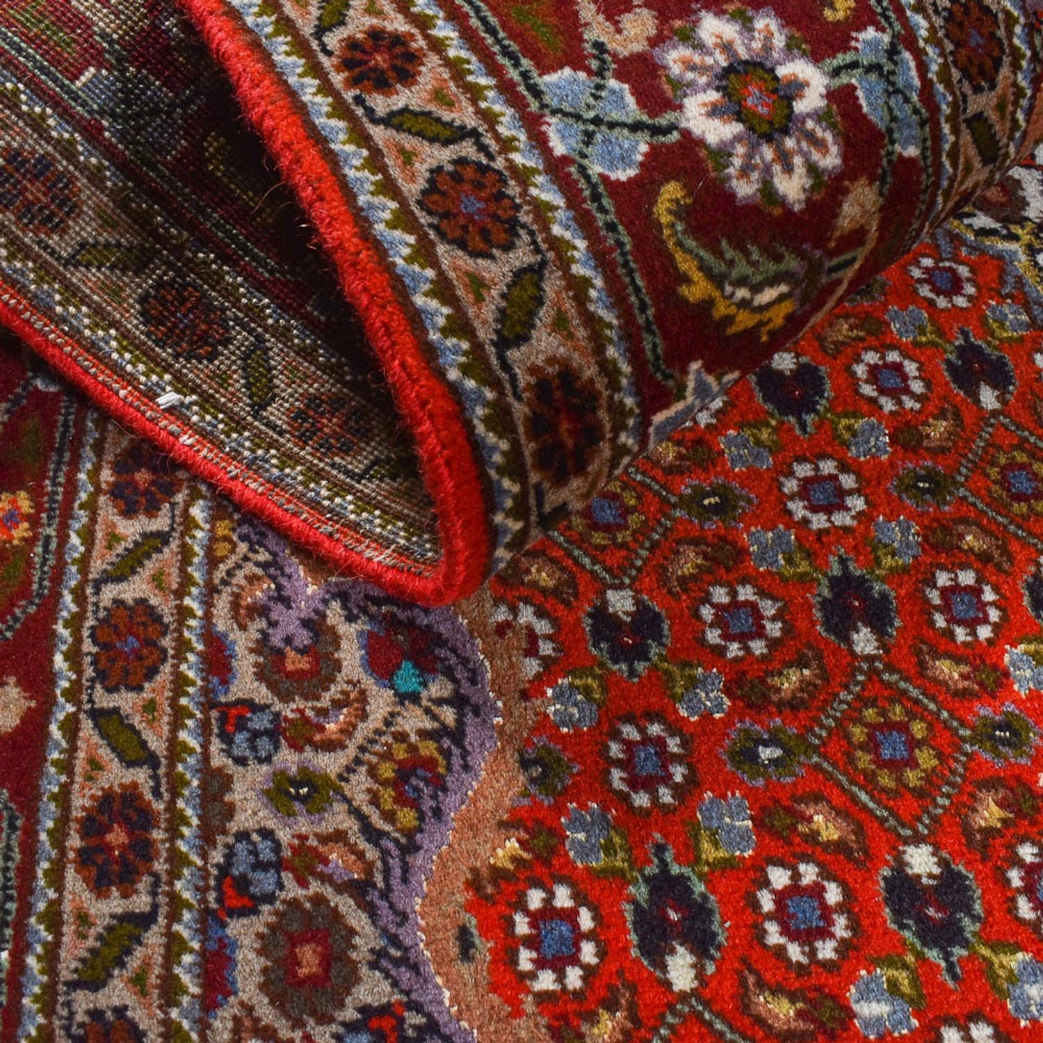 Persisk tæppe - Tabriz - Royal - 205 x 153 cm - flerfarvet