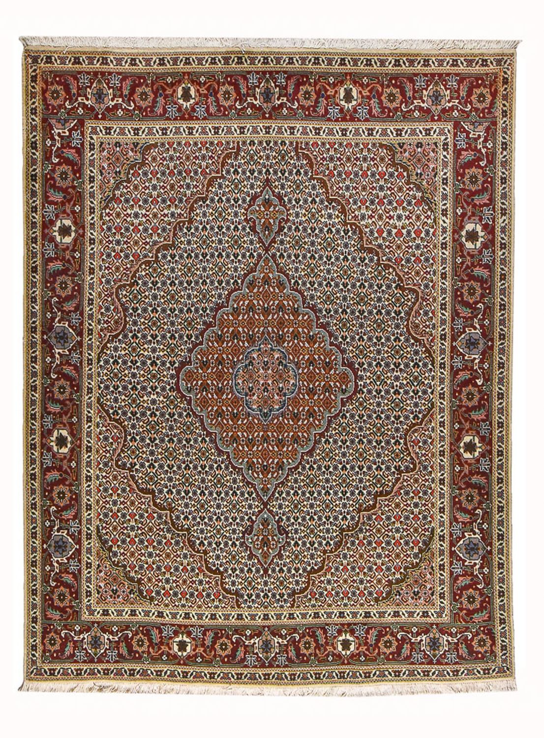 Persisk tæppe - Tabriz - Royal - 200 x 153 cm - flerfarvet