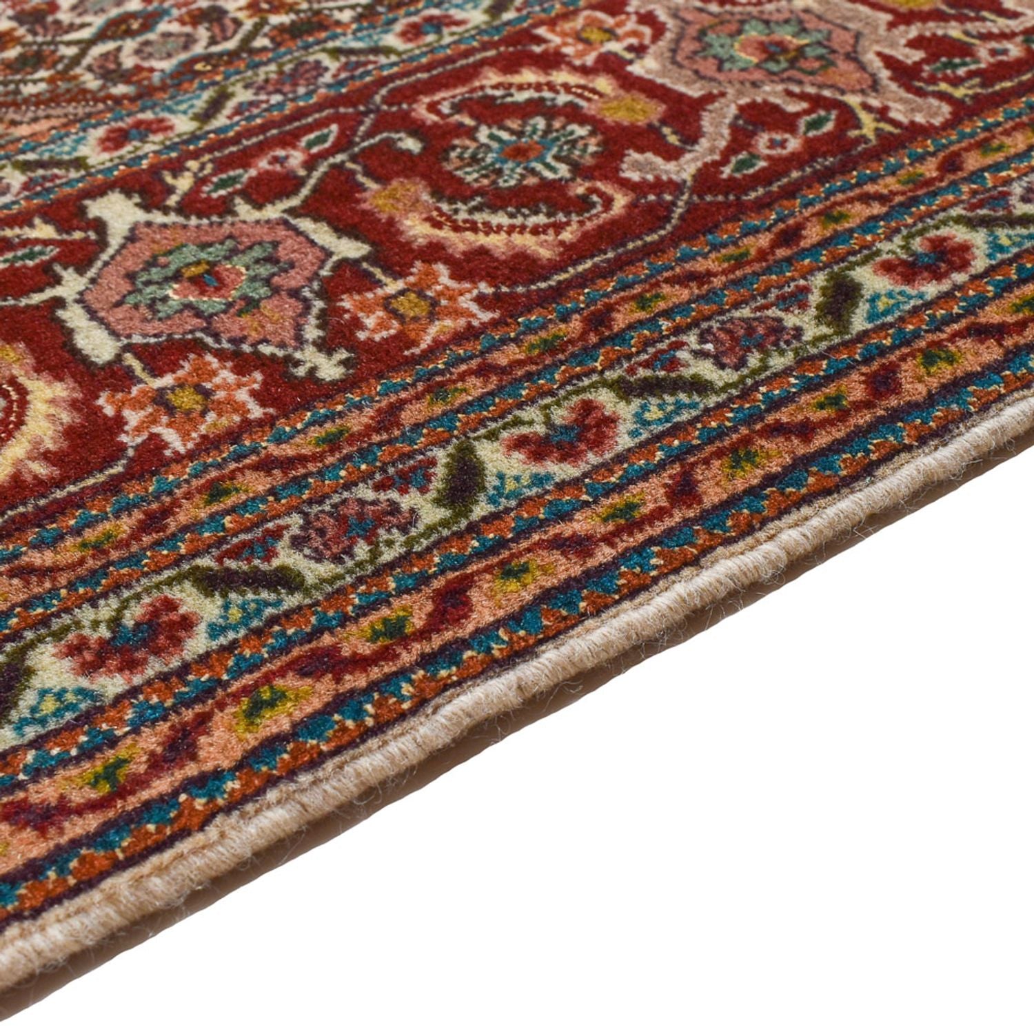 Persisk tæppe - Tabriz - Royal - 198 x 156 cm - mørkebrun