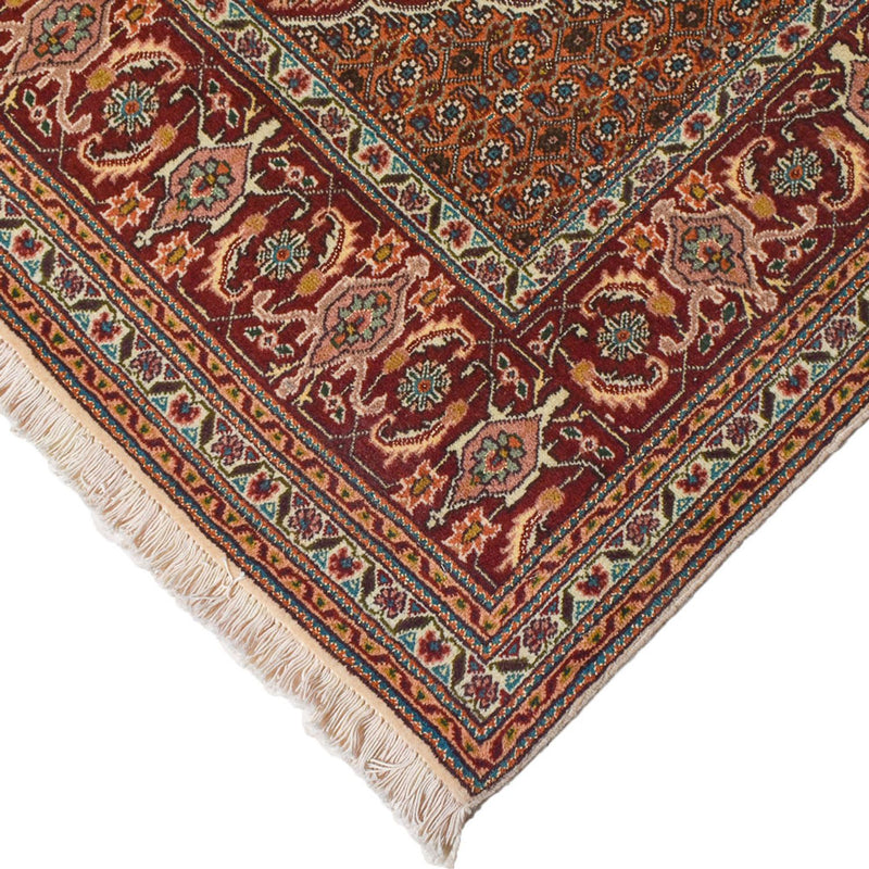 Persisk tæppe - Tabriz - Royal - 198 x 156 cm - mørkebrun