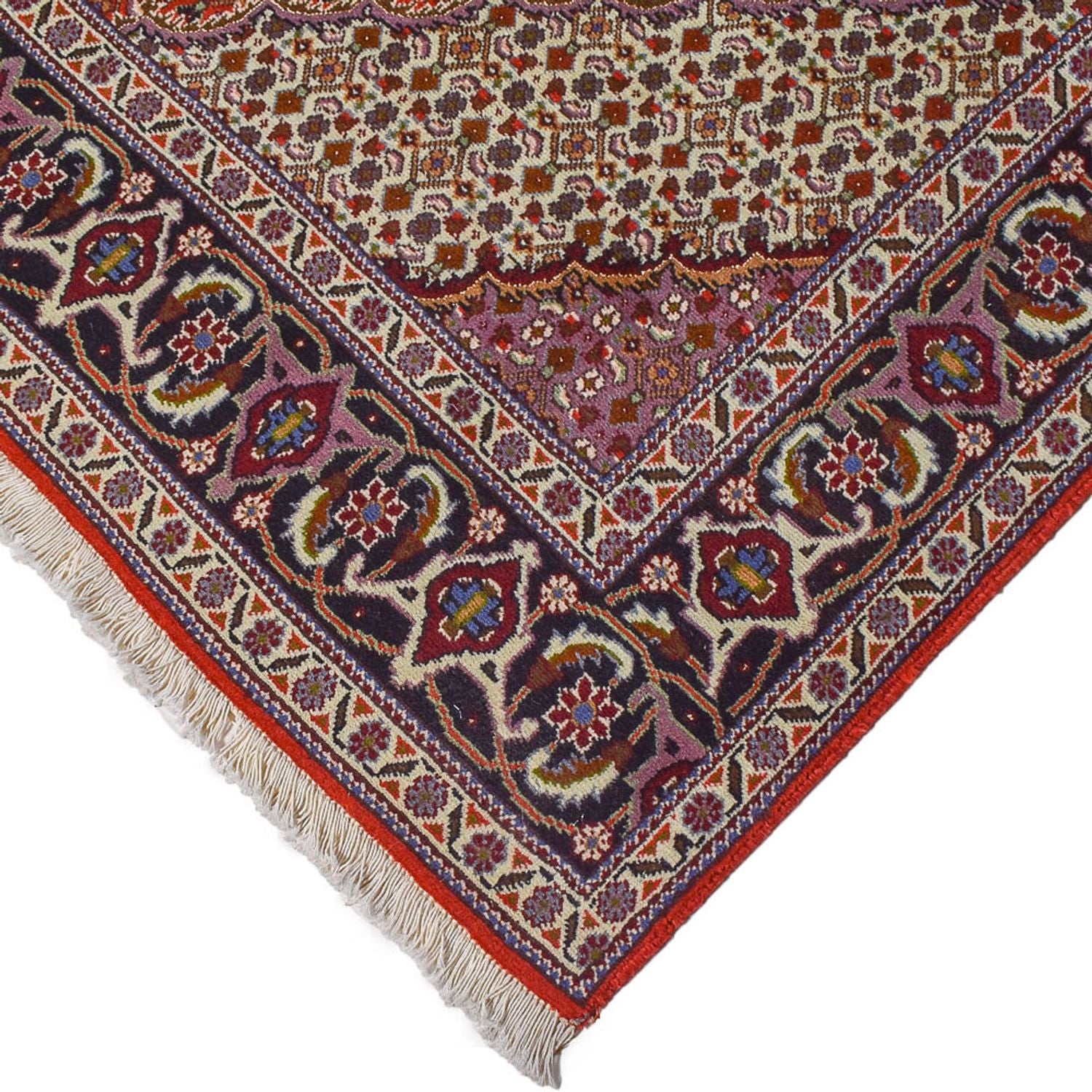 Persisk tæppe - Tabriz - Royal - 201 x 151 cm - rød
