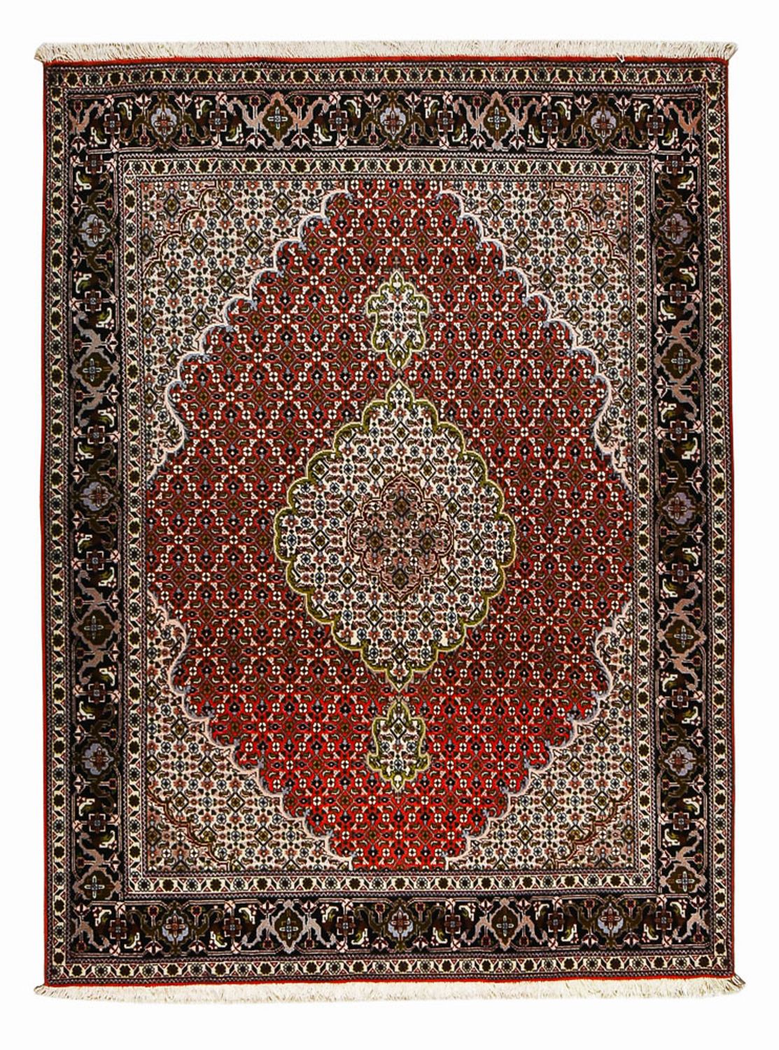 Persisk tæppe - Tabriz - Royal - 200 x 148 cm - rød
