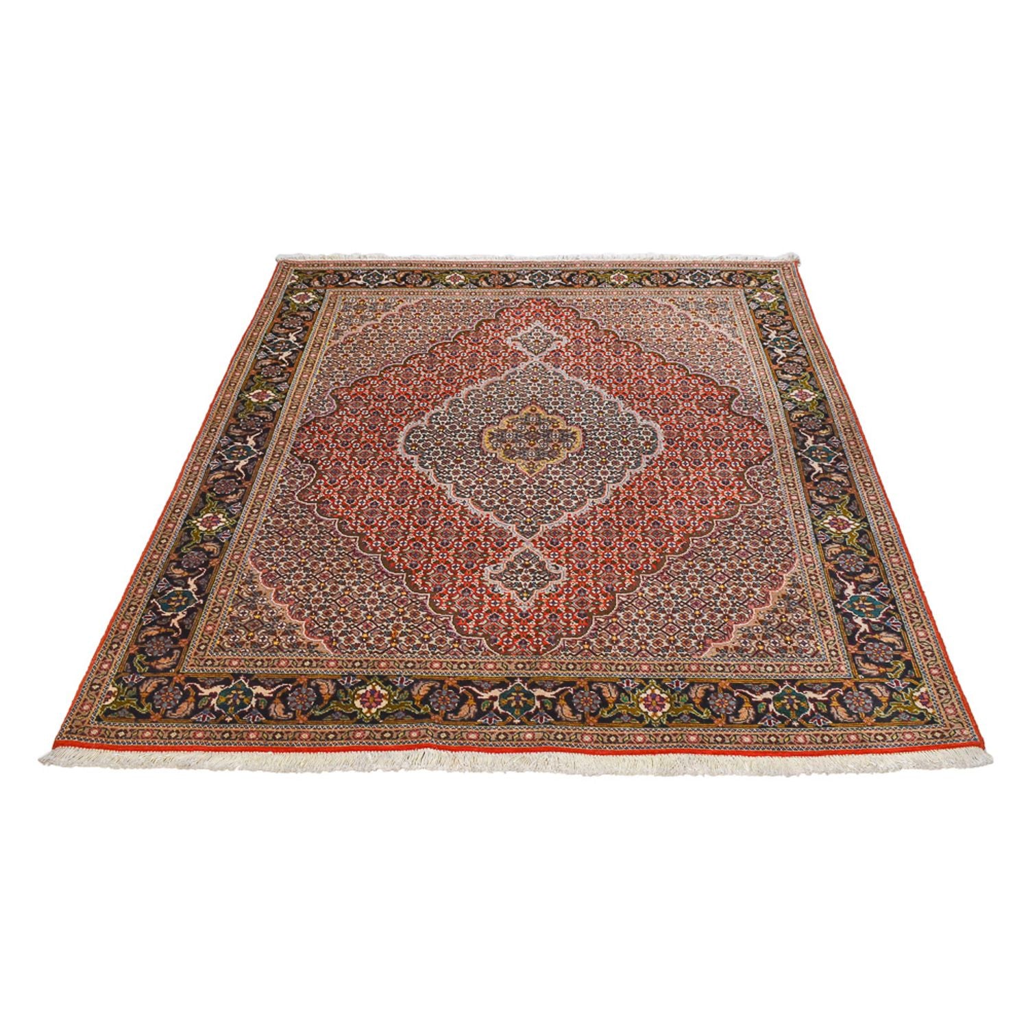 Persisk tæppe - Tabriz - Royal - 200 x 153 cm - rust